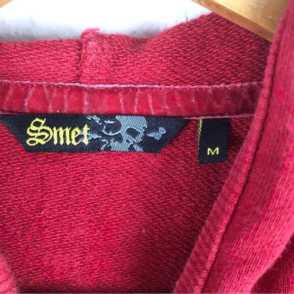 Vintage Y2K Smet Hooded Sweatshirt - Picture 3 of 8